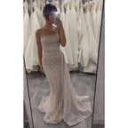 Rosa Abendkleid mit Perlenbesatz und Überrock für formelle Anlässe LA72887 2025