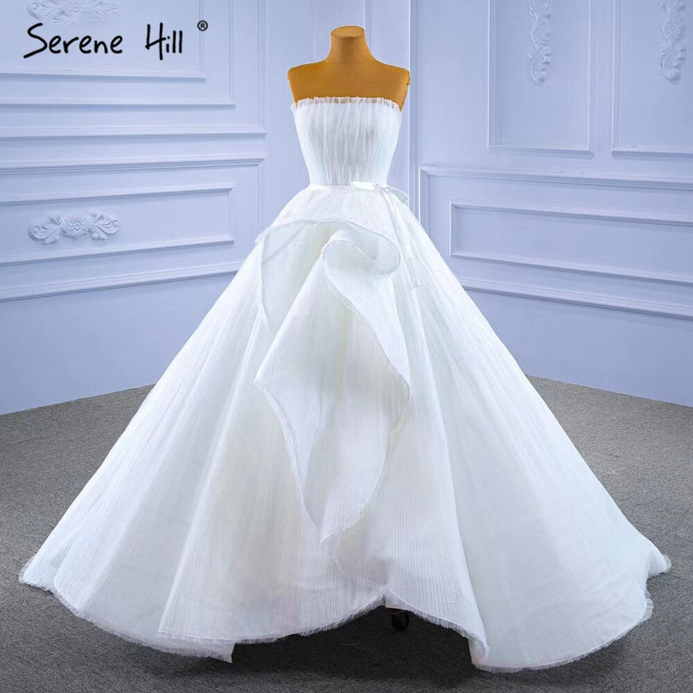 Vestidos de novia blancos sexys Srtaplee 2025, sencillos, con cordones, de alta gama, HM67302, hechos a medida 