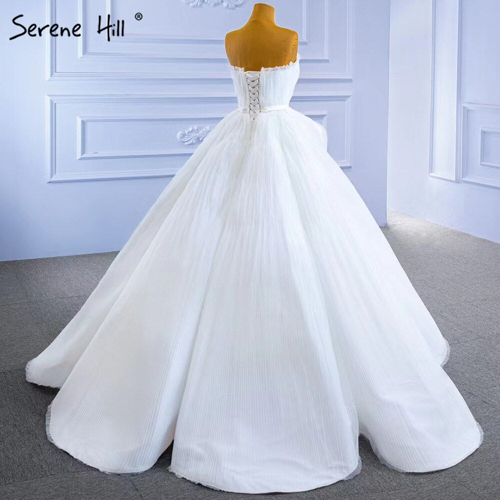 Vestidos de novia blancos sexys Srtaplee 2025, sencillos, con cordones, de alta gama, HM67302, hechos a medida 