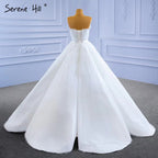 Vestidos de novia blancos sexys Srtaplee 2025, sencillos, con cordones, de alta gama, HM67302, hechos a medida 