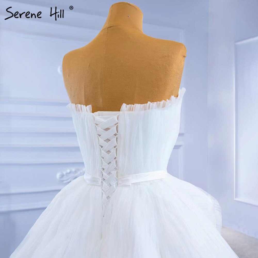 Vestidos de novia blancos sexys Srtaplee 2025, sencillos, con cordones, de alta gama, HM67302, hechos a medida 