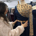 Vestidos de noche de lujo color vino tinto corte A, un hombro, diamantes, satén, para mujer, fiesta, LA70923 