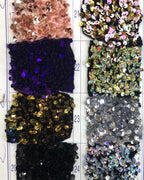 Vestidos de noche elegantes de sirena color vino tinto con brillo 2025, de lujo, con un solo hombro para mujer, para fiesta LA71306 