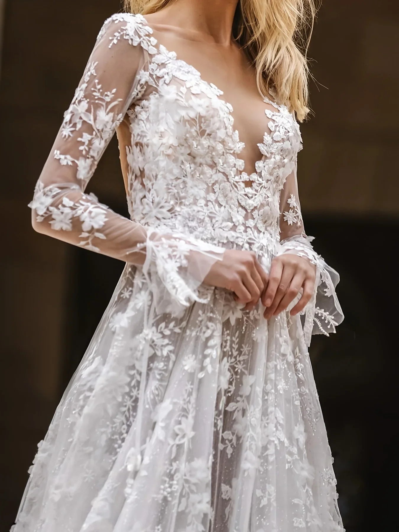 Sexy Bride Robe Lace White Backless Wedding Evening Dress Elegant Low Cut Deep V Neck Stretchy Satin Maxi Mermaid Celebrity Gown-payinti