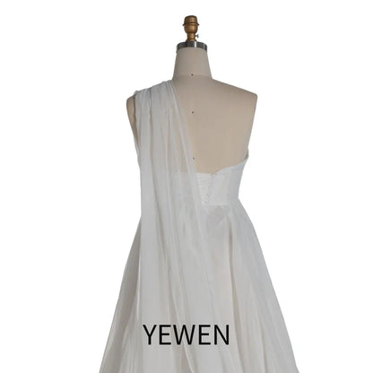 Seidenchiffon-Umstands-Fotoshooting-Kleid Umstands-Fliegenkleid SY240109 