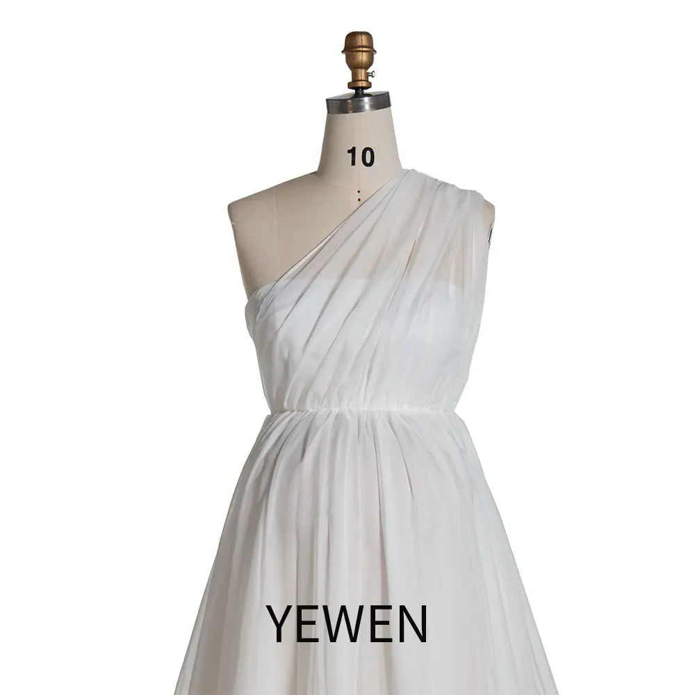 Seidenchiffon-Umstands-Fotoshooting-Kleid Umstands-Fliegenkleid SY240109 