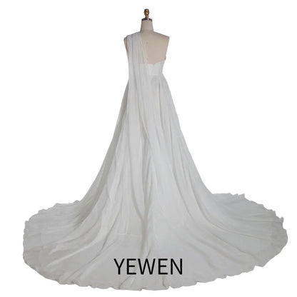Seidenchiffon-Umstands-Fotoshooting-Kleid Umstands-Fliegenkleid SY240109 