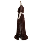 Soft Stretchy Mesh 2 Piece Set Dress for Photo Shoot Woman Maxi Dress Photography Props SY240070