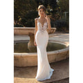 Spaghetti Straps Appliques Mermaid Wedding Dresse For Women 2023 Lace Beach Charming Bride Gowns Robe De Mariée Customize-payinti