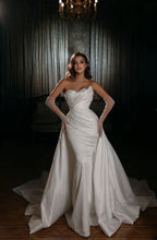 Sparkling Simple Off Shoulder Lace Mermaid Sleeveless Wedding Dresses Luxurious Sexy Sweetheart Floor Length Bridal Gown 2023-payinti