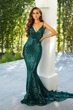 Spaghetti Strap Bridesmaid Dress SCB16