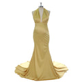 Stretchy Satin Mermaid Maternity Dress for Photo Shoot Maternity Gown Photography Props Sunnderly SY240004