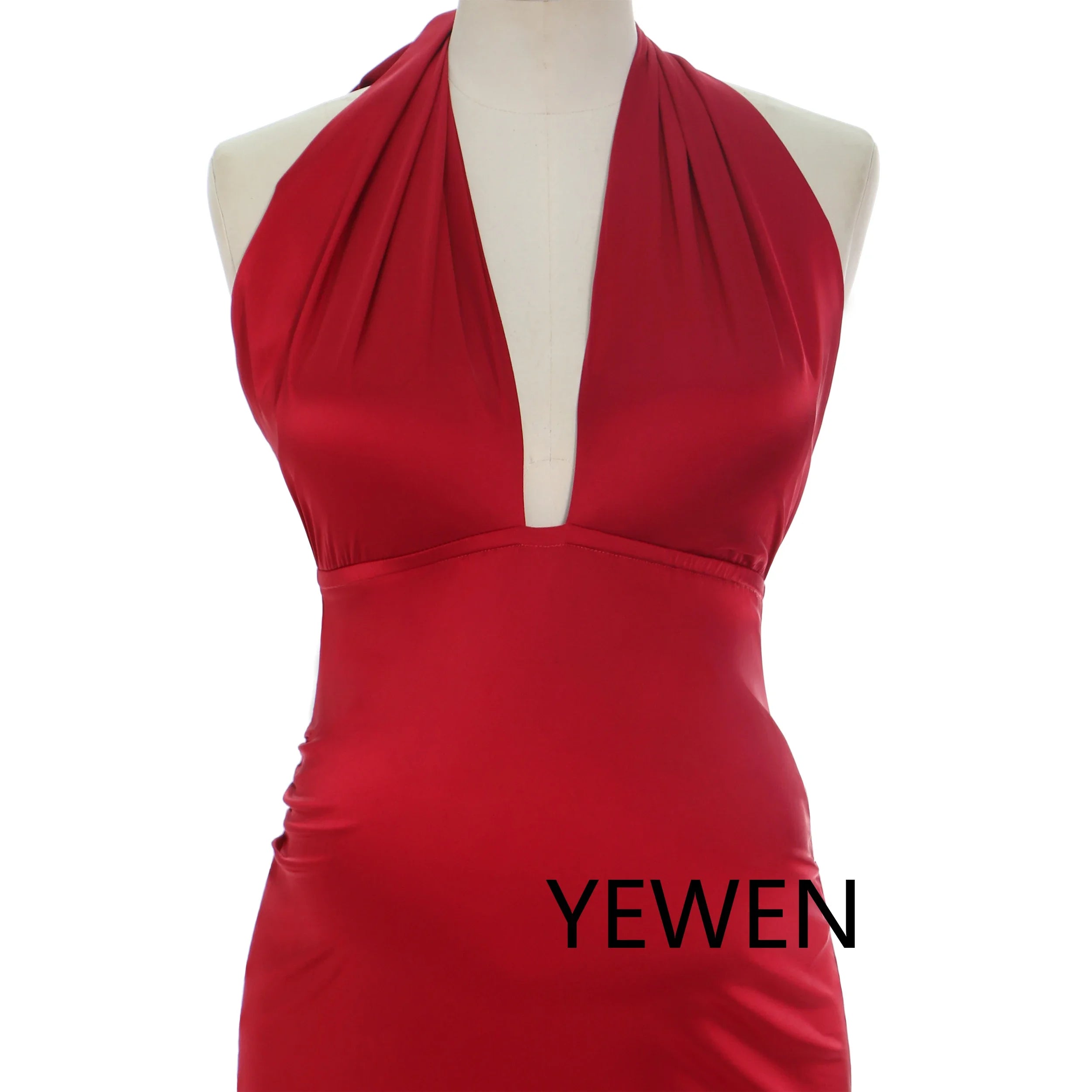 Stretchy Satin Mermaid Maternity Dress for Photo Shoot Maternity Gown Photography Props Sunnderly SY240004