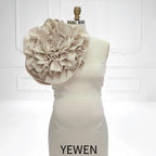 Stretchy Satin Mermaid Style Maternity Gown for Photo Shoot Pregnant Photoshoot Outfit YEWEN SY230734