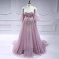 Sweetheart Neck Plus Size Maternity Gown for Photo Shoot Pink Baby Shower Dresses Pregnancy Shooting Dress Sunnderly SY17776-1