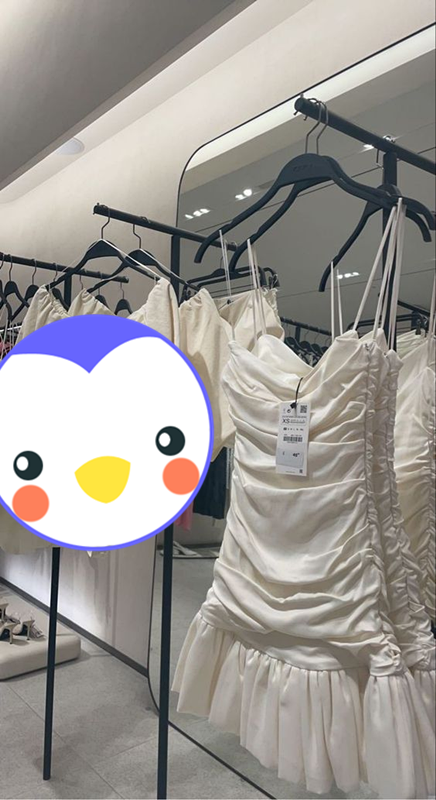 Vestido elegante con volantes y fruncido, vestido corto de fiesta Y2024