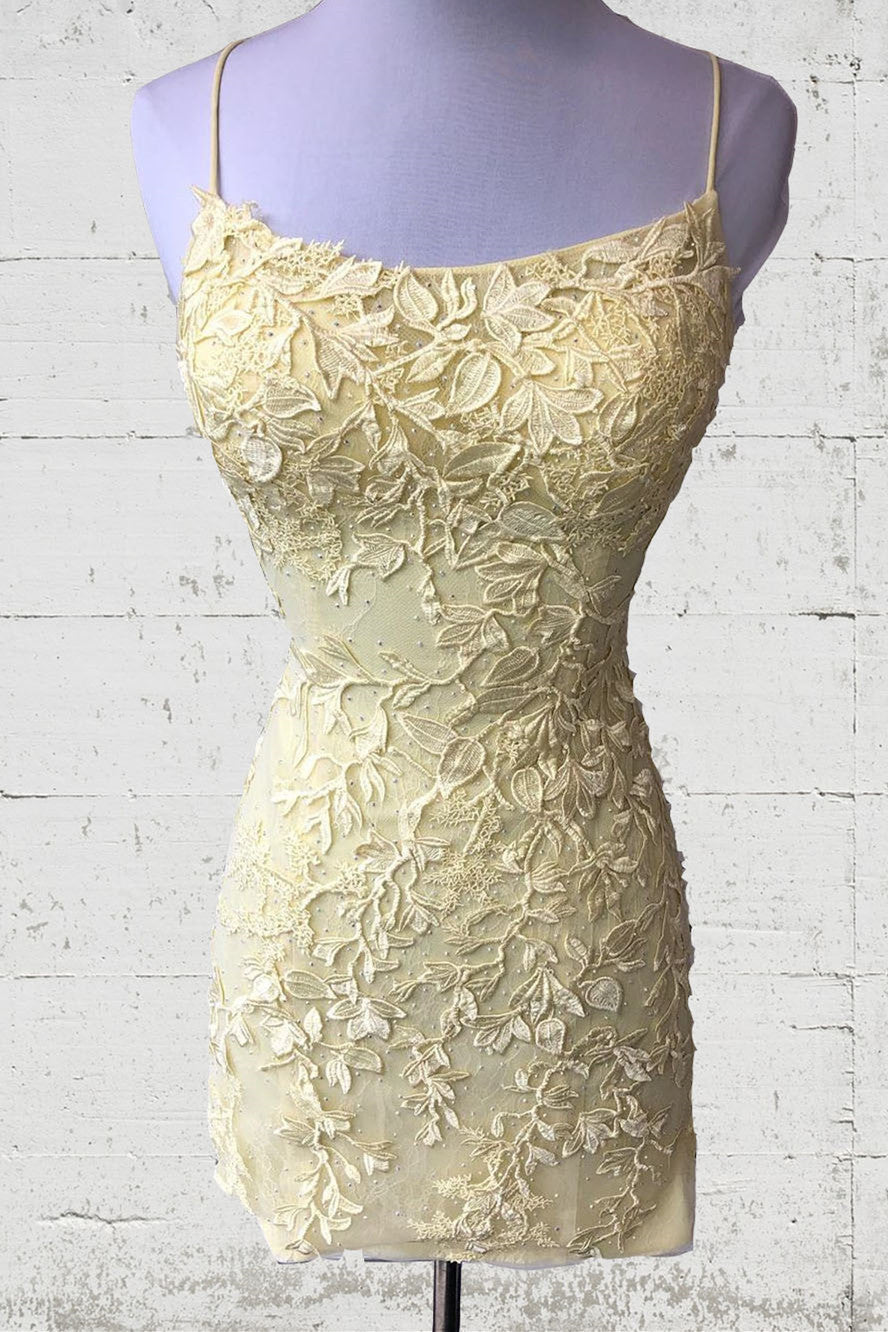 Enges rotes kurzes Homecoming-Kleid aus Spitze SYH29