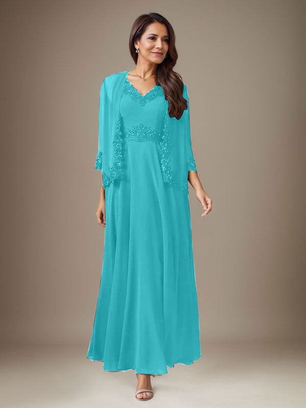 Vestido de gasa con lentejuelas en color ciruela