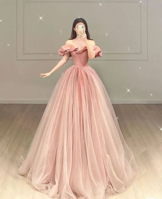Pink Fashion Prom Dresses Formal Evening Dresses Y6585