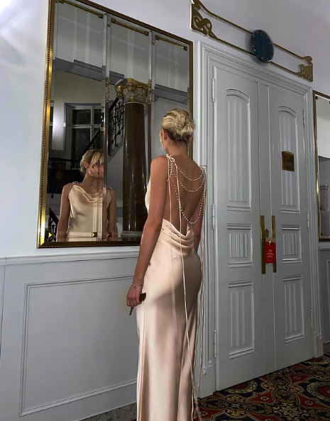 Sexy Backless Sheath Prom Dress Evening Dress Glam Dress Y7396