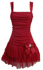 Vestido corto de fiesta con corte en A, sin mangas, estilo chaleco Y1940