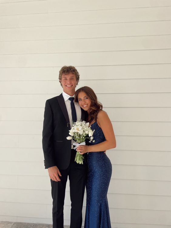 Vestido de fiesta de sirena con purpurina y vestido de noche de moda Y6442