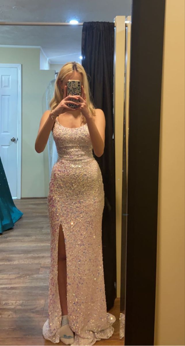 Sexy rückenfreies Abendkleid Meerjungfrau funkelnde Pailletten Abendkleid für Frauen Y4805