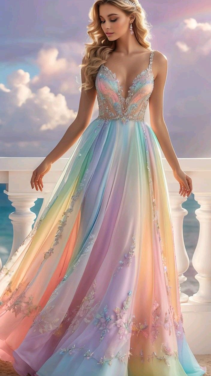 Vestido de noche de gasa colorida con apliques de encaje, corte A, vestido formal de fiesta Y8333