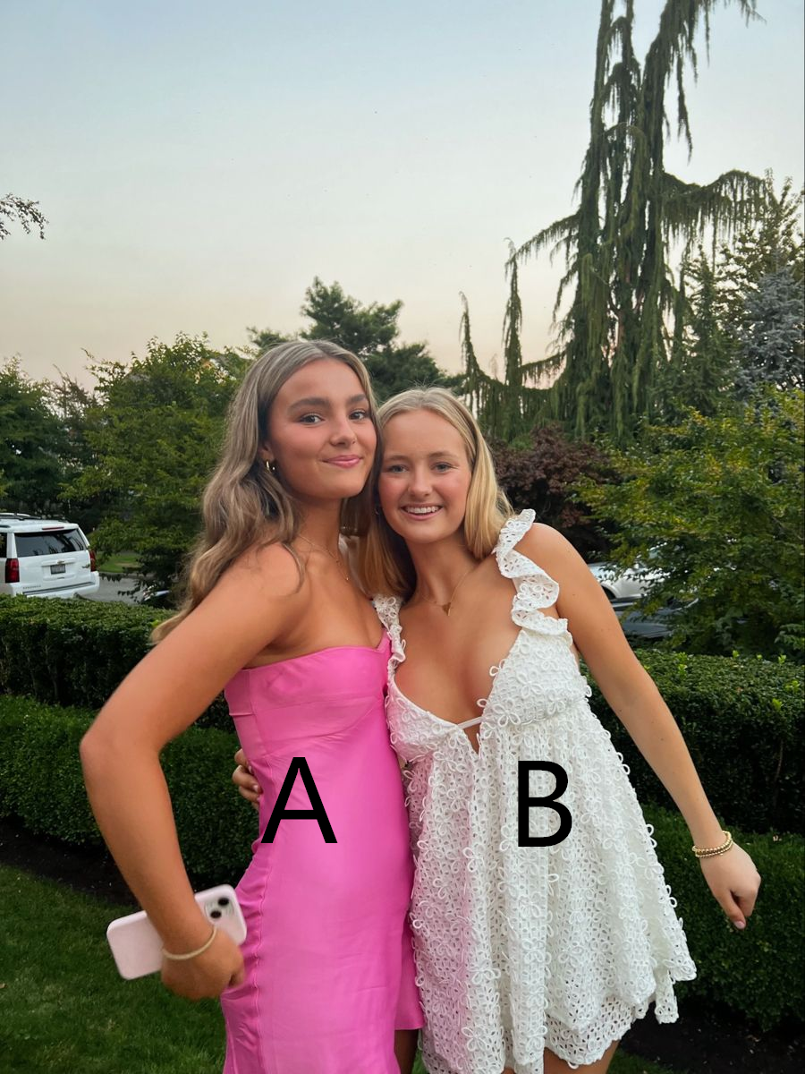 Vestido rosa sin tirantes para fiesta de bienvenida, minivestido Y2228
