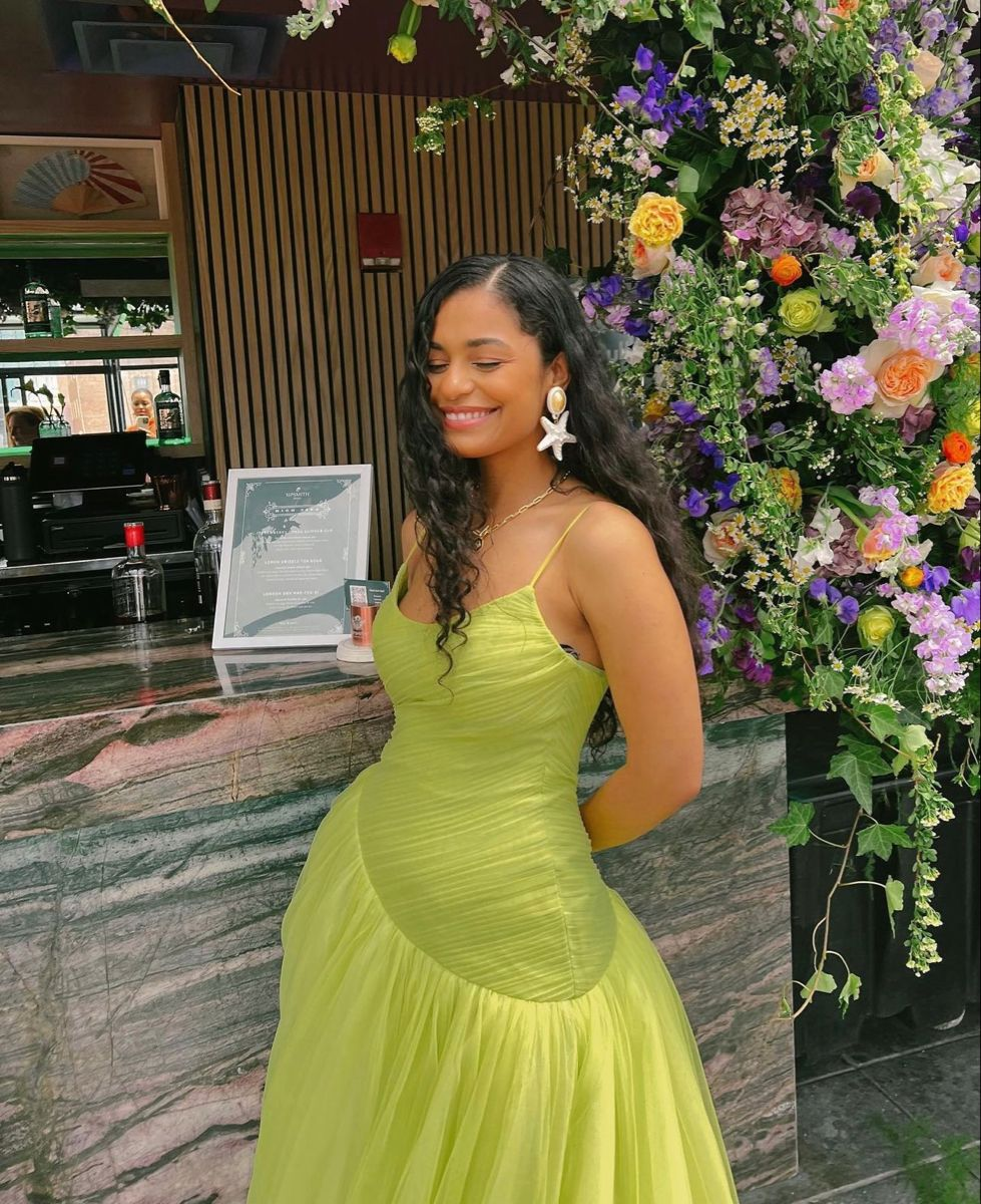 Vestido de noche musulmán vintage de tul verde para mujer, corte A, plisado, formal, para fiesta de graduación, Y4880
