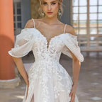 Vestido De Noiva Lace Wedding Dress Robe Princess Mariage Plus Size Bridal Wedding Gowns-payinti