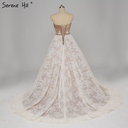 On Sale no return no refundSale Vintage Sleeveless Appliques Satin Prom Dresses 2025 Strapless Sexy Evening Party Dress Longo Real Photo HA2143