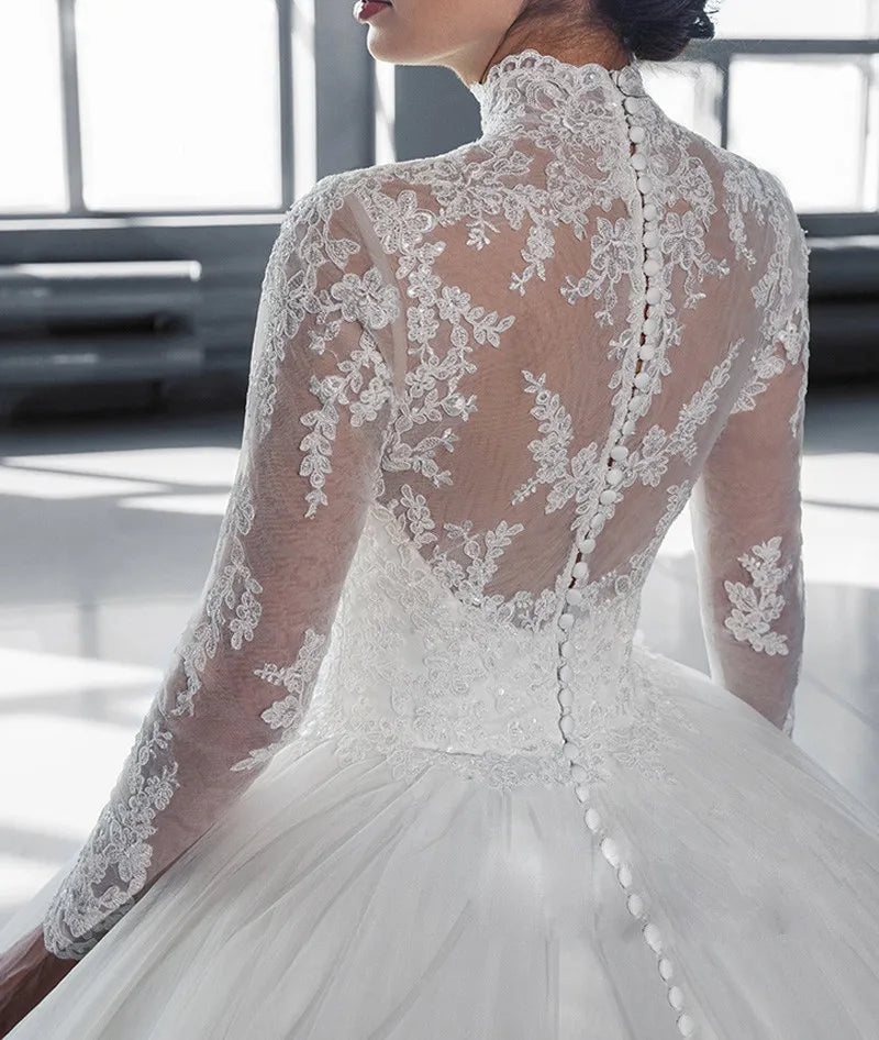 Wedding Guest Woman Dress Wedding Dresses for Women 2023 Bride Ball Gown Princess Vintage Elegant Weddings-payinti