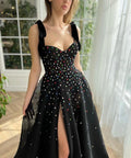 Kenzie | Juwelenbesetztes kosmisches Kleid