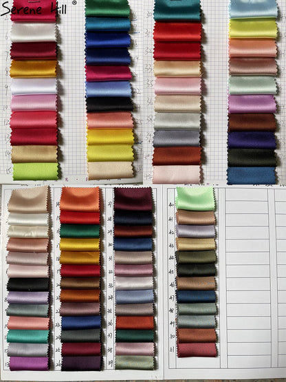 En oferta, sin devolución ni reembolso. Vestidos de fiesta sencillos de satén blanco con mangas largas, corte sirena, elegantes, LA70298. 