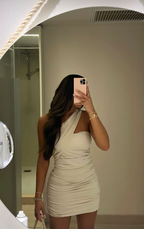 Sexy unregelmäßiger Ausschnitt Homecoming Kleid, figurbetontes Kleid, Partykleid Y2383