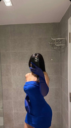 Royal Blue Strapless Mini Homecoming Dress Sexy Royal Blue Bodycon Dress Y2501