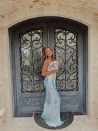 Vestido largo de fiesta con tirantes para mujer, vestido de noche sexy con lentejuelas para celebridades, vestido largo de graduación Y798