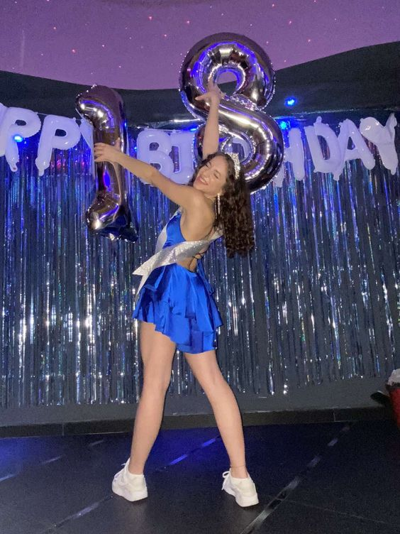 Königsblaues A-Linien-Heimkehrkleid zum 18. Geburtstag, Partykleid, Y6999