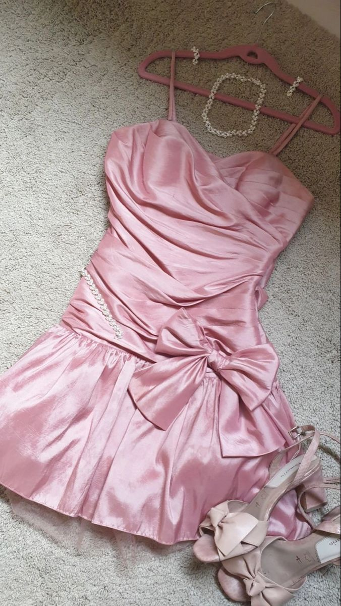 Precioso vestido rosa de bienvenida Vestido de fiesta rosa Y2352