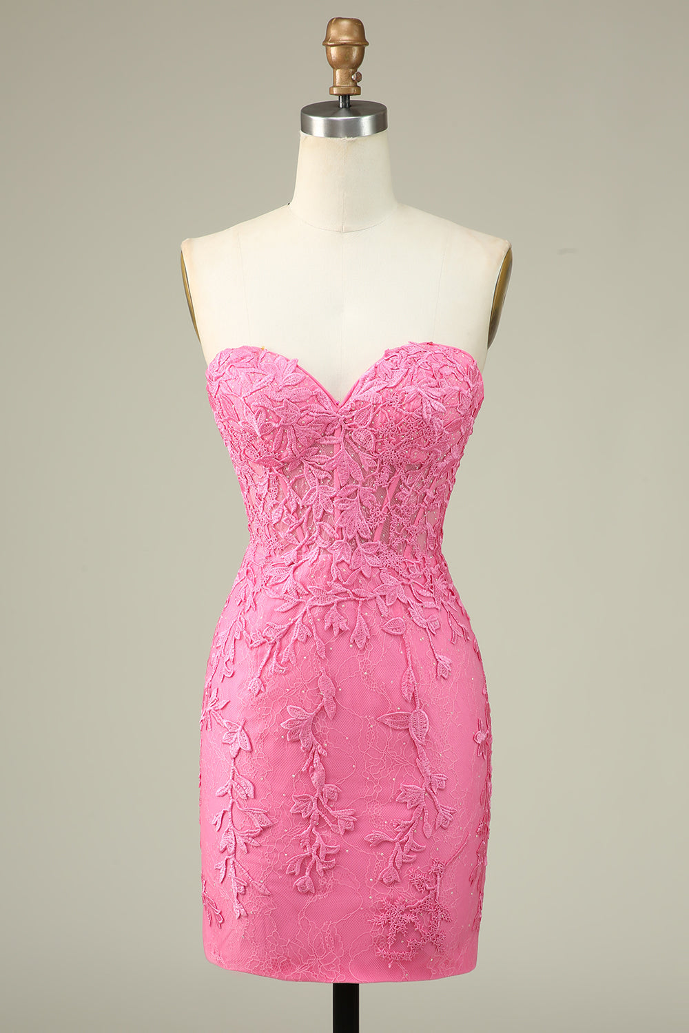 Figurbetontes, schwarzes, kurzes Homecoming-Kleid im Sweetheart-Korsett-Stil mit Applikationen