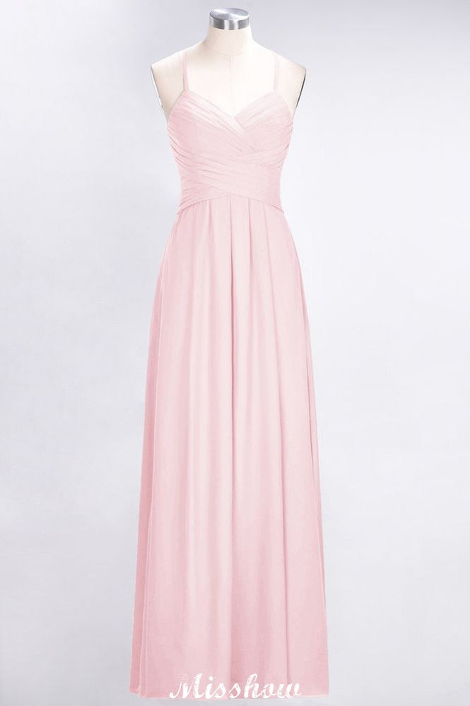 Vestido de dama de honor sin mangas con escote en V, corte A y volantes, vestido de noche con vuelo