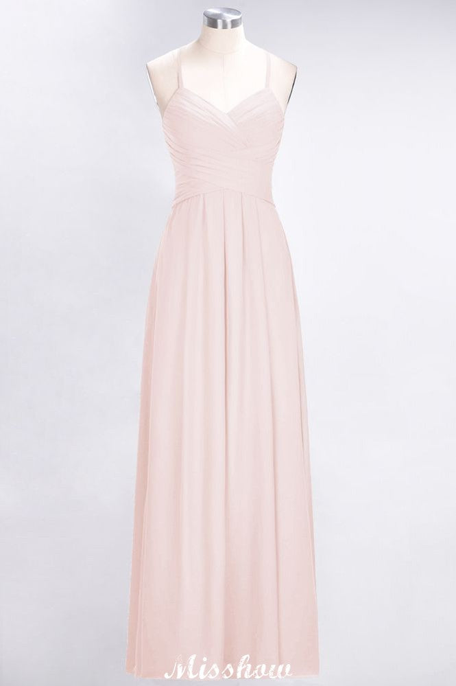 Vestido de dama de honor sin mangas con escote en V, corte A y volantes, vestido de noche con vuelo