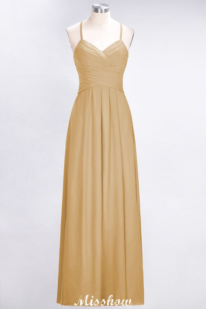 Vestido de dama de honor sin mangas con escote en V, corte A y volantes, vestido de noche con vuelo