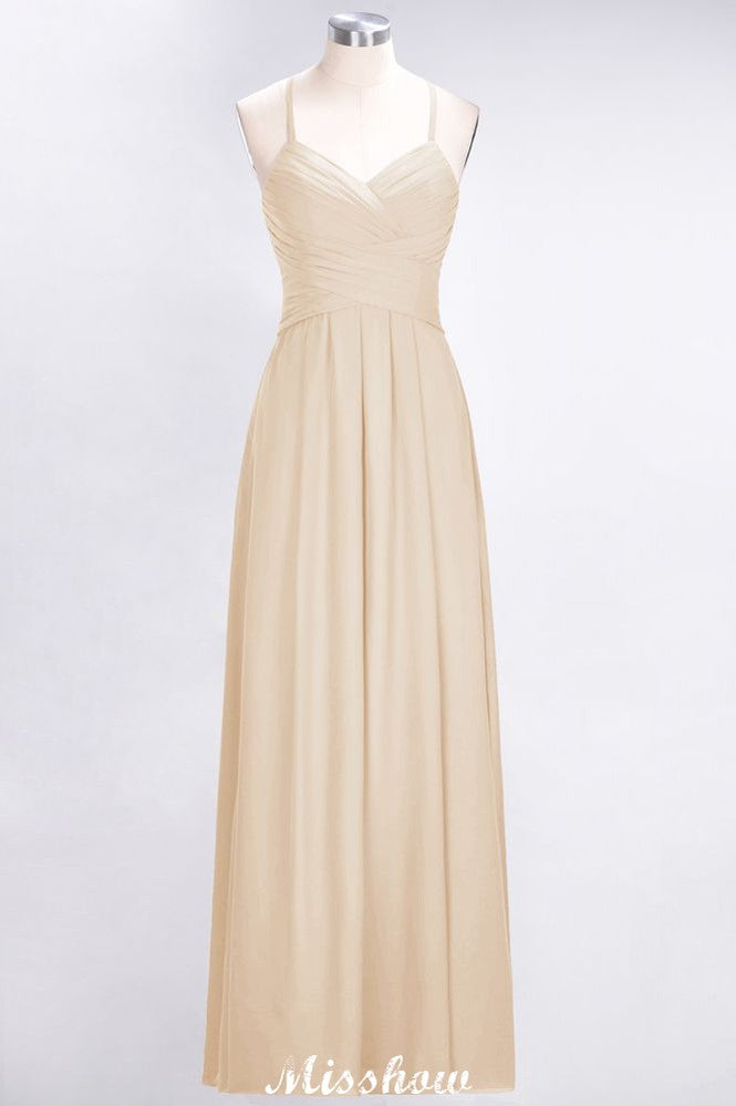 Vestido de dama de honor sin mangas con escote en V, corte A y volantes, vestido de noche con vuelo