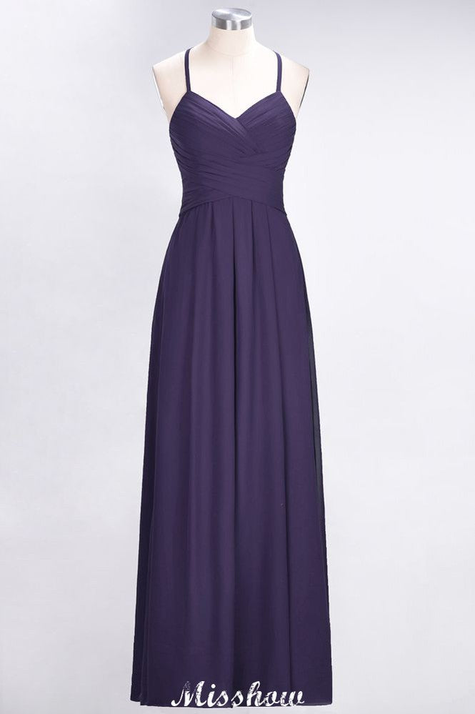 Vestido de dama de honor sin mangas con escote en V, corte A y volantes, vestido de noche con vuelo