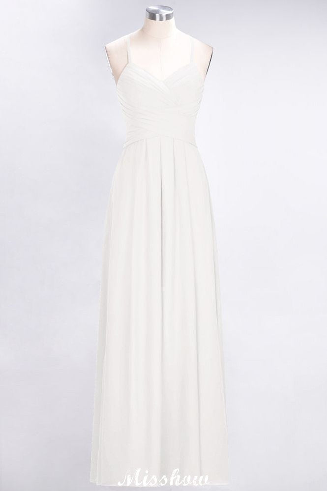 Vestido de dama de honor sin mangas con escote en V, corte A y volantes, vestido de noche con vuelo