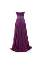 Vestidos de fiesta largos de gasa con escote en forma de A y escote en forma de corazón, vestidos de noche PG249