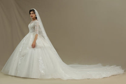 A-Linien-Brautkleid | Brautkleider mit Ärmeln