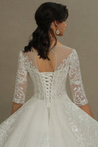 A-Linien-Brautkleid | Brautkleider mit Ärmeln